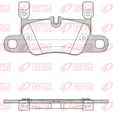 Brake Pad Set, disc brake (1714 20)