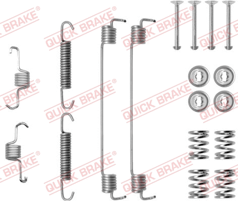 Accessory Kit, brake shoes (105-0819)