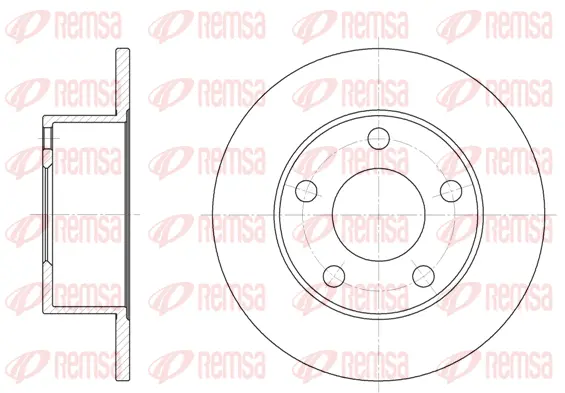 Brake Disc (6123 00)