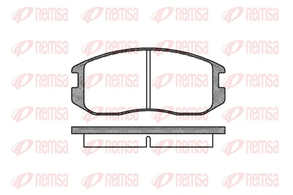 Brake Pad Set, disc brake (0357 00)