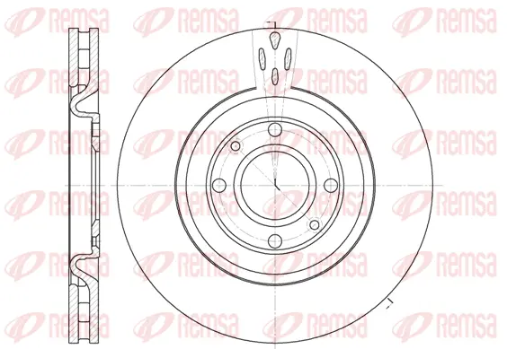 Brake Disc (6590 10)
