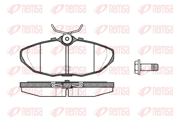 Brake Pad Set, disc brake (0732 10)