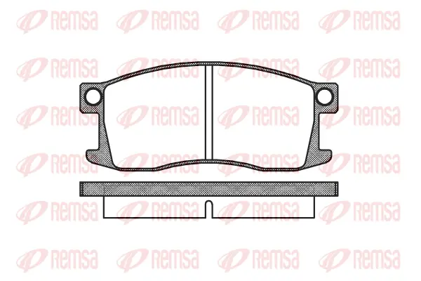 Brake Pad Set, disc brake (0110 00)