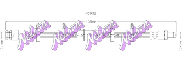 Brake Hose (H3932)