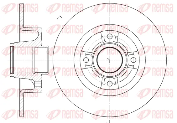 Brake Disc (6750 00)