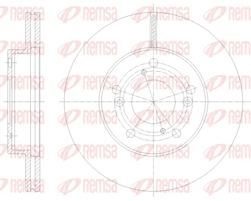 Brake Disc (62061 10)