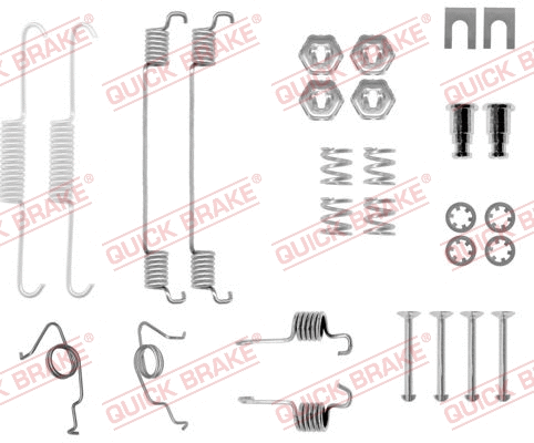 Accessory Kit, brake shoes (105-0626)