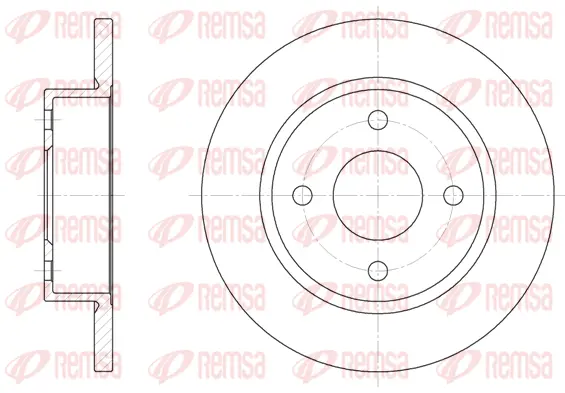 Brake Disc (6047 00)