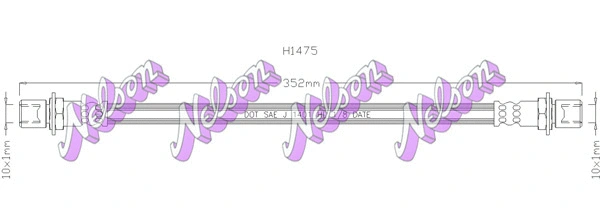 Brake Hose (H1475)