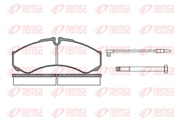 Brake Pad Set, disc brake (0651 02)