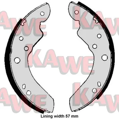 Brake Shoe Set (01190)