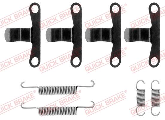 Accessory Kit, parking brake shoes (105-0594)