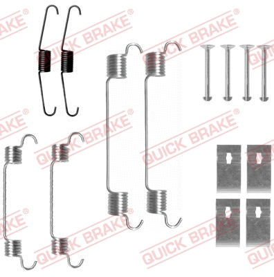 Accessory Kit, brake shoes (105-0833)