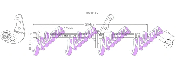 Brake Hose (H5464Q)