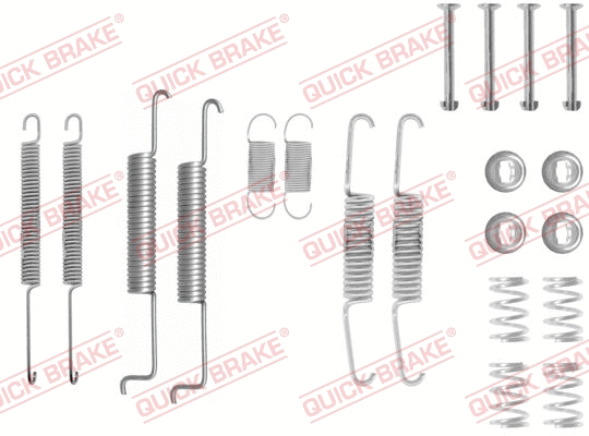 Accessory Kit, brake shoes (105-0597)