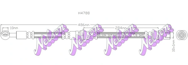 Brake Hose (H4788)