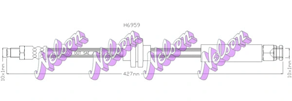 Brake Hose (H6959)
