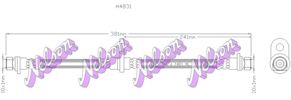 Brake Hose (H4831)