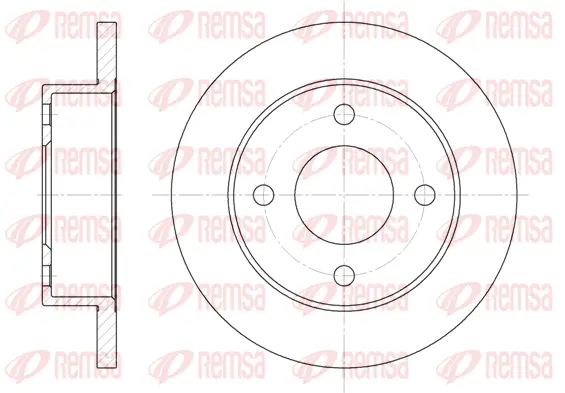 Brake Disc (6012 00)