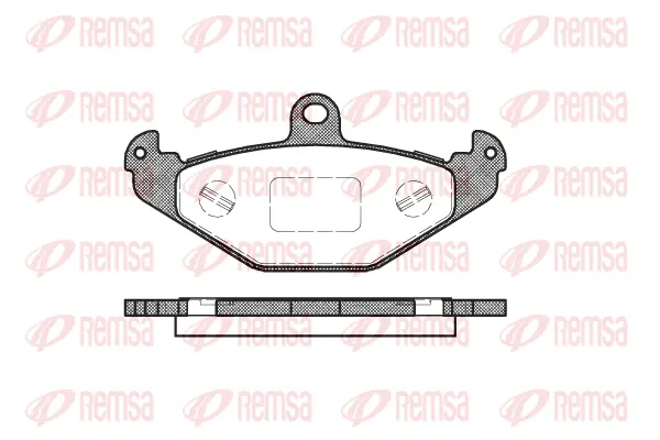 Brake Pad Set, disc brake (0345 20)