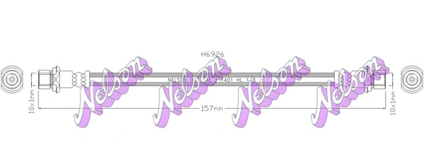Brake Hose (H6926)