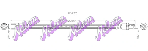 Brake Hose (H6477)