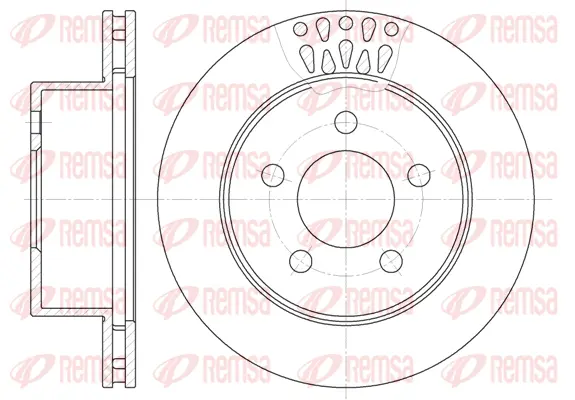 Brake Disc (61938 10)