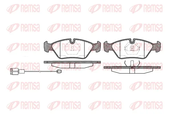 Brake Pad Set, disc brake (0139 02)