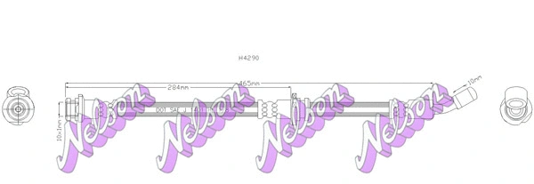 Brake Hose (H4290)