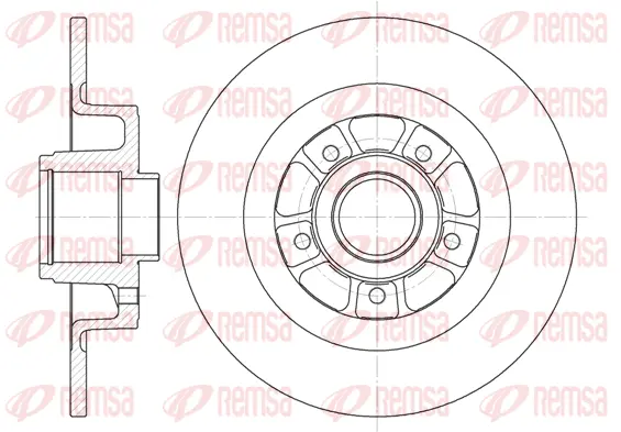 Brake Disc (6613 00)