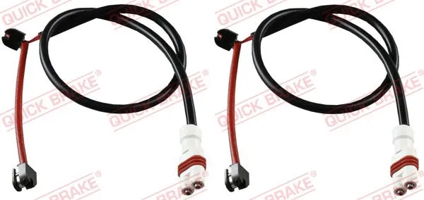 Warning Contact, brake pad wear (WS0396A)