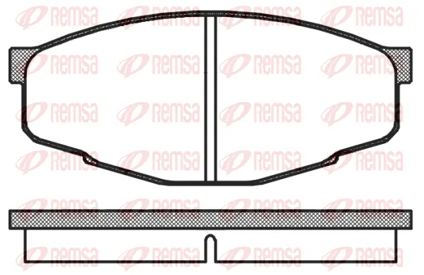 Brake Pad Set, disc brake (0133 10)