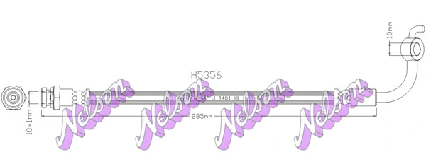 Brake Hose (H5356)