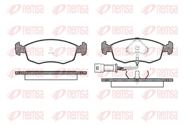 Brake Pad Set, disc brake (0172 02)