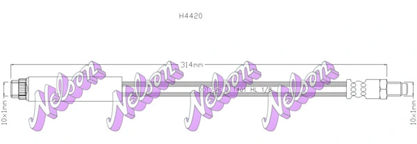 Brake Hose (H4420)