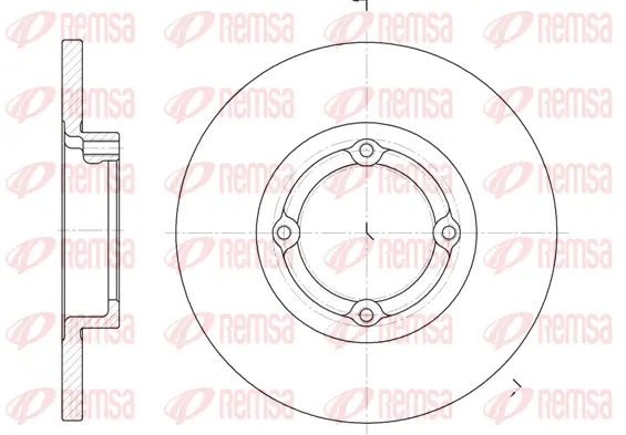 Brake Disc (6606 00)