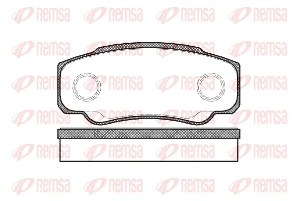 Brake Pad Set, disc brake (0961 00)
