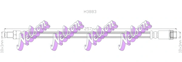 Brake Hose (H3883)