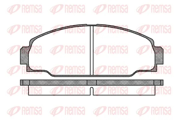 Brake Pad Set, disc brake (0274 00)
