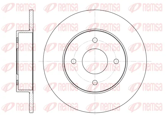 Brake Disc (6788 00)