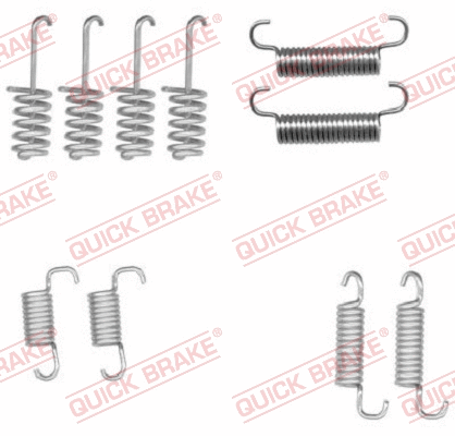 Accessory Kit, parking brake shoes (105-0004)