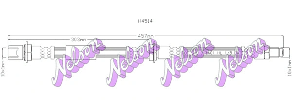 Brake Hose (H4514)