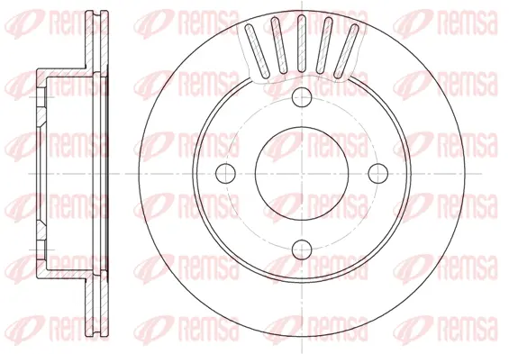 Brake Disc (61085 10)
