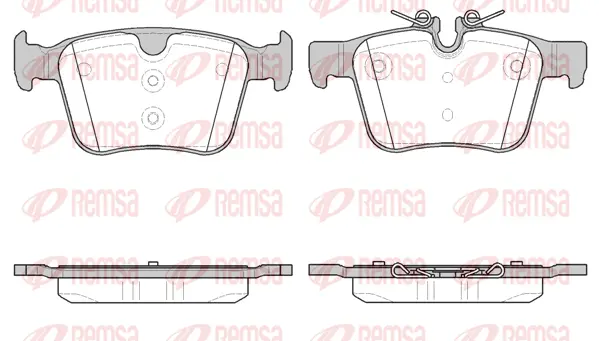 Brake Pad Set, disc brake (1516 40)