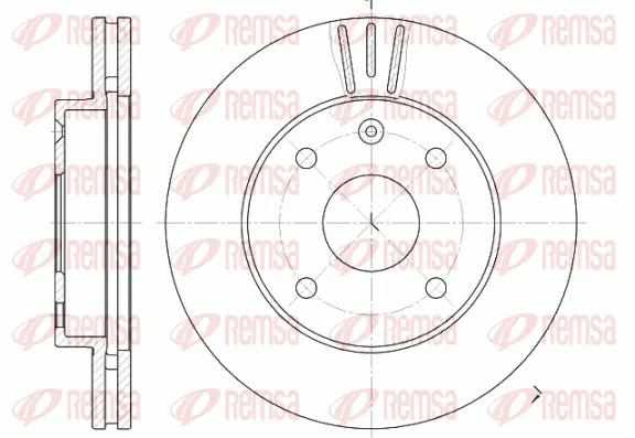 Brake Disc (6656 10)