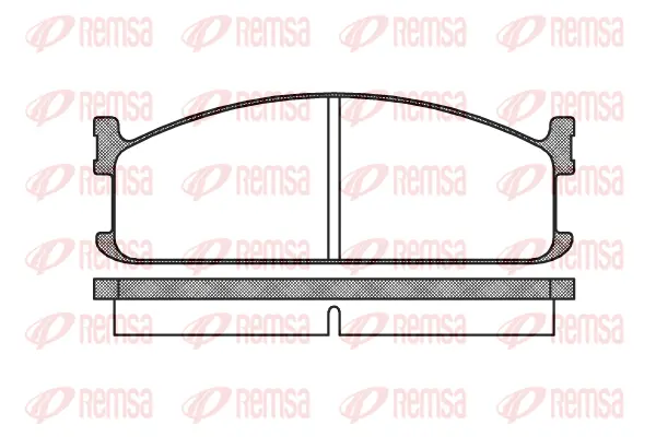 Brake Pad Set, disc brake (0204 00)