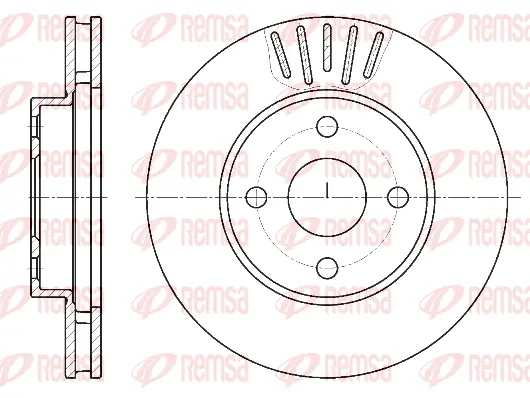 Brake Disc (61874 10)