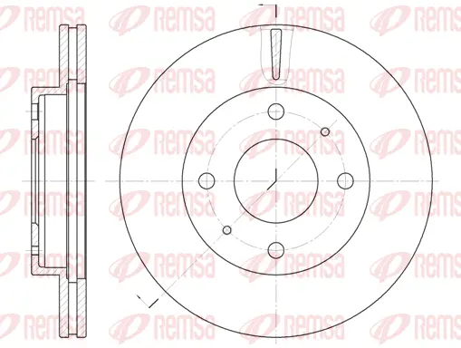 Brake Disc (6376 10)