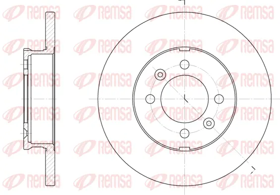 Brake Disc (6104 00)