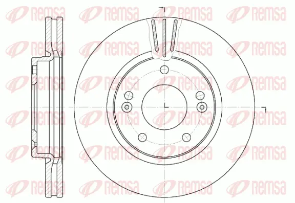 Brake Disc (6667 10)